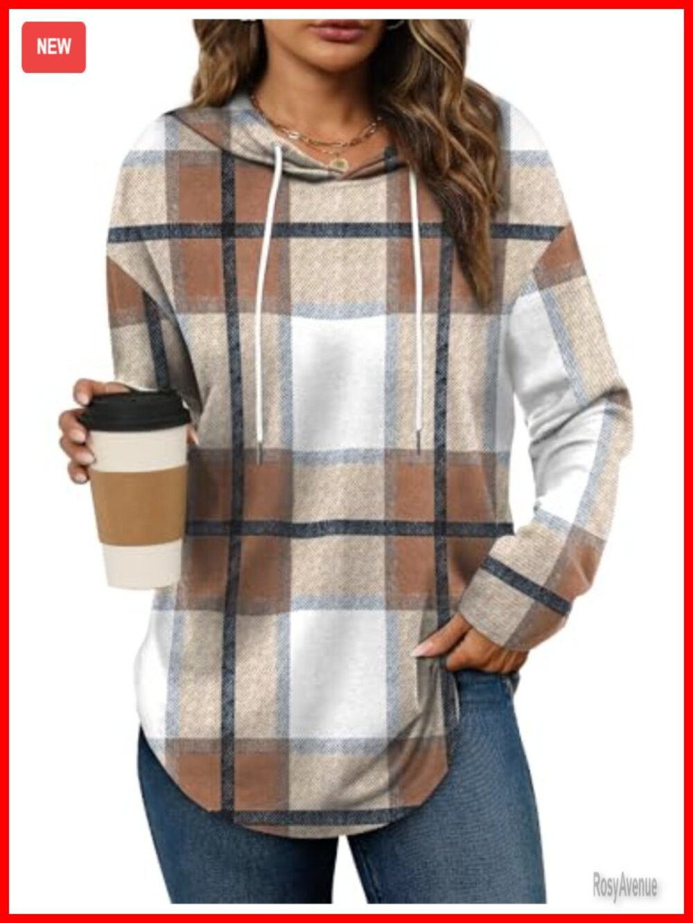 Womens Long Sleeve Crewneck Sweatshirt Oversized Pullover Fall Winter